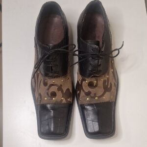 Versace Vintage Men's Dress Shoes SZ EU 44